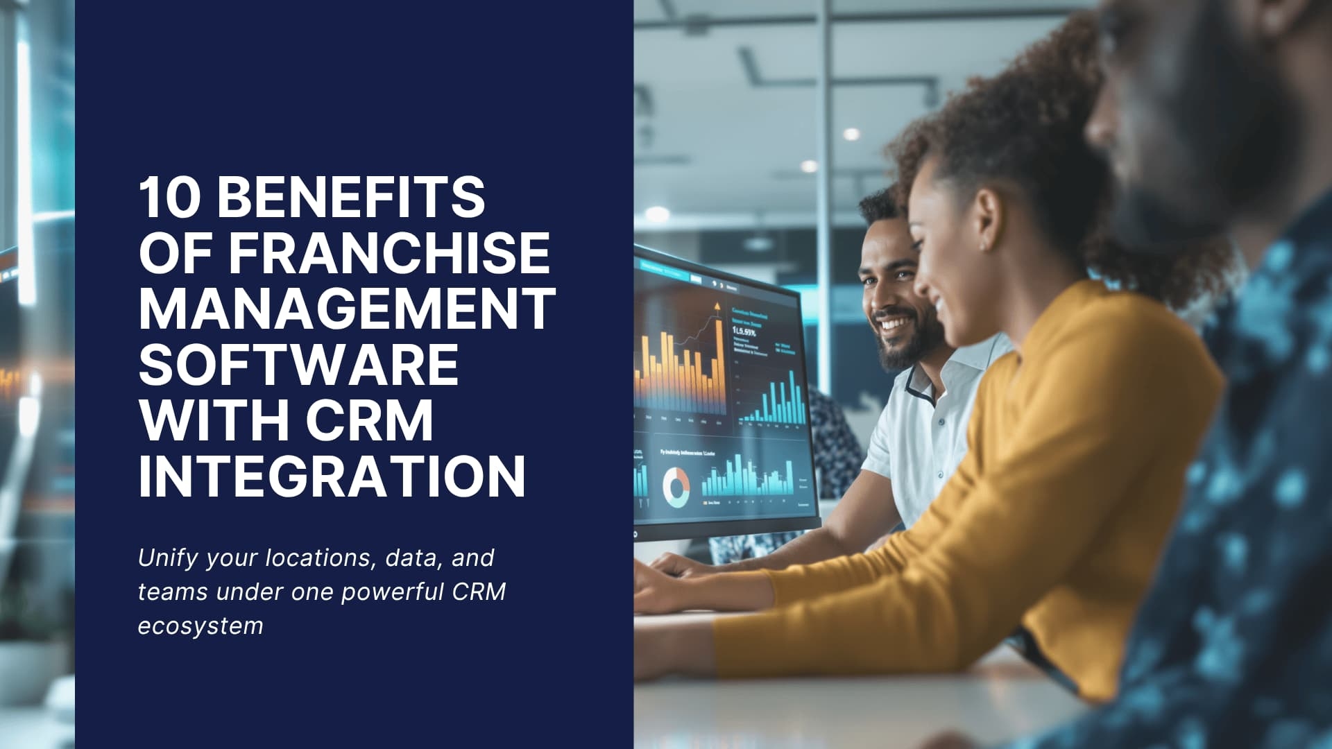 Cinematic global franchise network showing CRM integration across locations