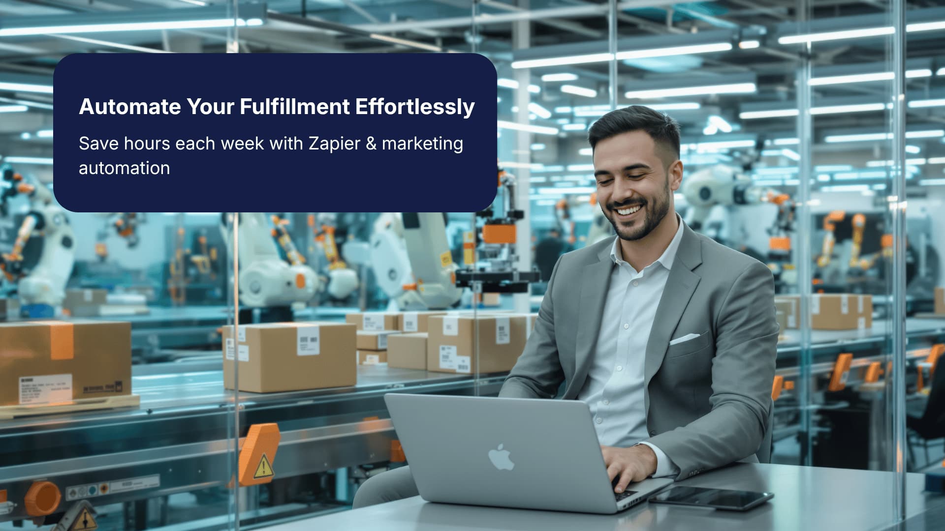 Automated promotional product delivery workflow with Zapier & marketing automation