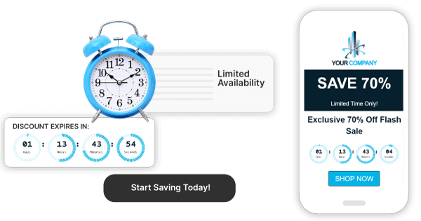 Ignite Immediate Action with Scarcity Timers