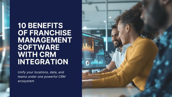 Cinematic global franchise network showing CRM integration across locations