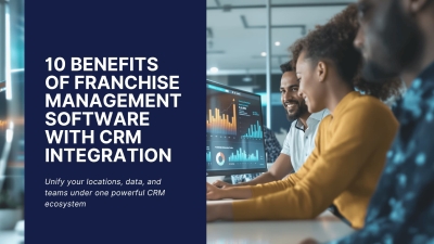 Cinematic global franchise network showing CRM integration across locations