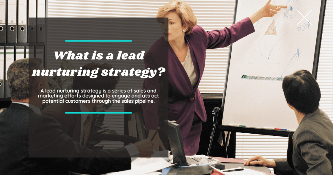 What is a lead nurturing strategy?