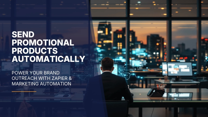 Marketer using Zapier & marketing automation to send gifts automatically